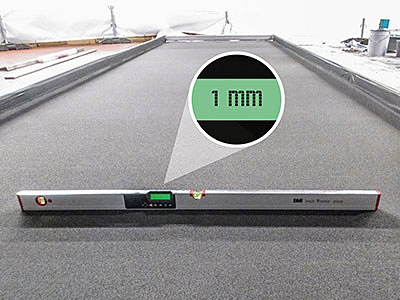 Schein­­werferein­stell­­platz Lichteinstellplatz Aschaffenburg – 5. Toleranz maximal 1 mm auf 1 m